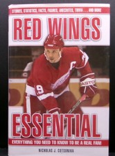 Nicholas J. Cotsonika RED WINGS ESSENTIAL Inscribed & SIGNED Hardcover Hockey