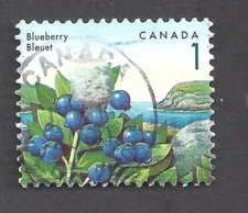 Canada # 1349 USED PRINTING MACHINE ERROR (REPELLEX) + BLUE SKY VARIETY BS31125