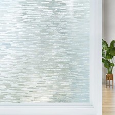 Window Privacy Film, Frosted Glass Window Film, Static Cling UV Blocking