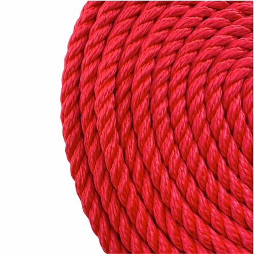 2 cuerdas de amarre Red Softline de 20 mm x 5 m C/W 10 pulgadas ojo suave, deformaciones, barco - Imagen 3 de 8
