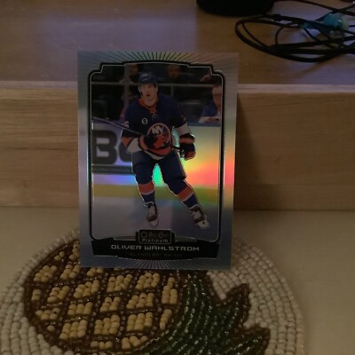 Oliver Wahlstrom Rainbow 2022-23 O-Pee-Chee Platinum #104 Card New York
