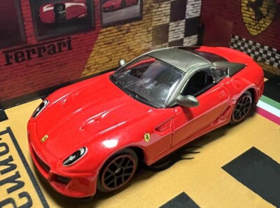 Bburago 1:64 Ferrari 599 GTO Diecast Metal Model Car New in