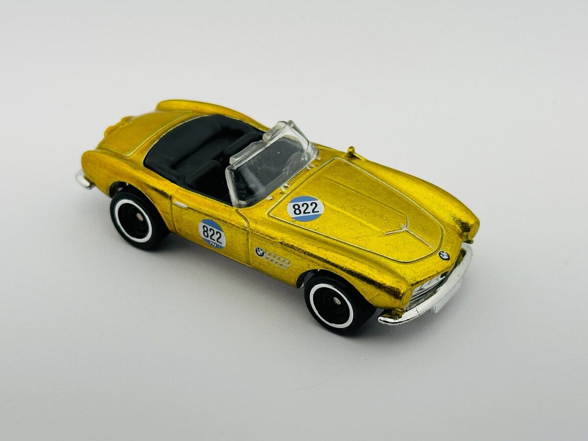 Hot Wheels BMW 507 イエロー スーパートレジャーハント Hot Wheels 2024 SUPER Treasure Hunt BMW 507 Gold WOW !! | eBay