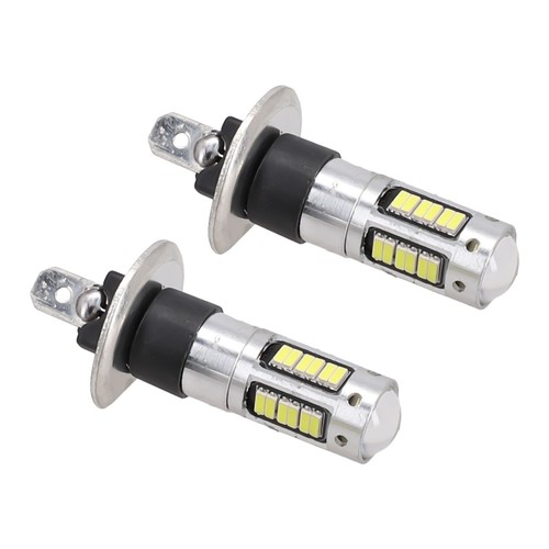 1Pair H1 LED Fog Light Lamp Headlight Kit High Beam Bulbs HID-6000K Xenon White - Picture 2 of 21