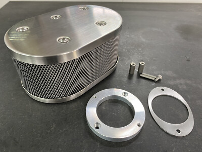 Vintage Speed WEBER 34 ICT / EMPI EPC 34 AIR FILTER HOUSING + SPR-1 ONE PAIR
