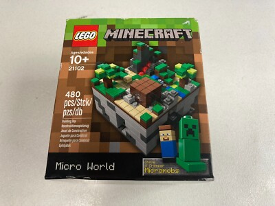 LEGO Minecraft Micro World The Forest 21102 RETIRED New Factory Tape Sealed