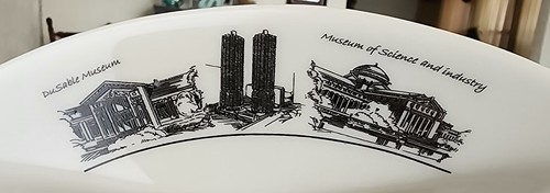 Große CHICAGO historische Architektur Gebäude Wahrzeichen SERVIERSCHALE amerikanischer Himmel - Bild 10 von 10