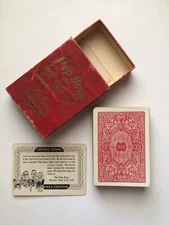 Vintage “THE PEP BOYS” PINOCHLE Playing Cards,Arrco c.1930’s