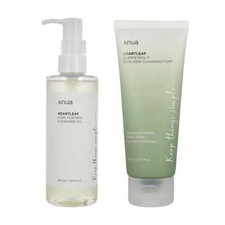 ANUA Heartleaf Pore Control Cleansing Oil  Quercetinol Pore Deep Cleansing Foam
