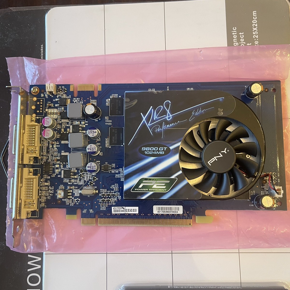 PNY Nvidia Geforce 9800GT XLR8 1GB GDDR3 PCI-e Express Video Card