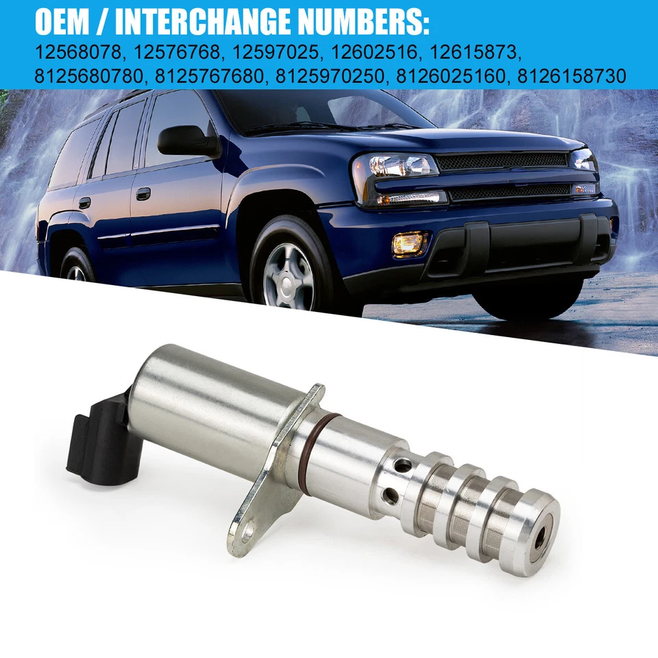 Solenoides de sincronización variable para Chevy Olds Chevrolet Colorado GMC Canyon Hummer H3 Foto 3 de 4