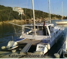 Mitsegeln, Chartern, Urlaub in Kroatien auf Katamaran für 2 maximal 3 Gäste.