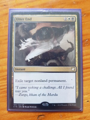 1x MTG Magic The Gathering TCG Utter End - Rare - Commander