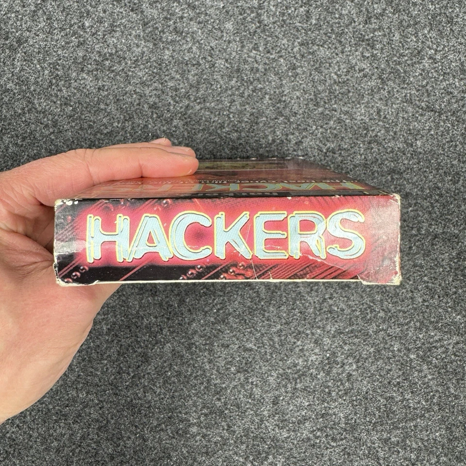 Hackers VHS 1995 Angelina Jolie 1996 1st Release - Rental - Image 4 of 4