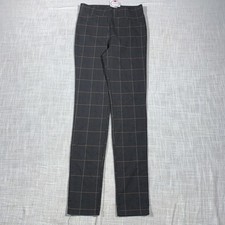 Active USA Plaid Skinny Pants Women’s Small NWT