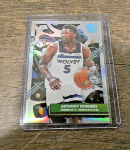 2025-26 Topps Cosmic Chrome #165 Anthony Edwards Refractor Timberwolves