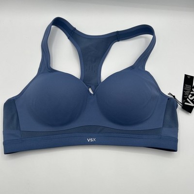 Victoria's Secret VSX Incredible Max Sports Bra Plunge Blue  Pick A Size NWT