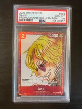 PSA10 サンジ 004 Film Red プロモ One Piece 漫画 Sanji (Premium Card Collection -ONE PIECE FILM RED Edition-) ST01