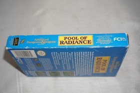Advanced Dungeons & Dragons Pool of Radiance (Nintendo NES) Complete in Box CIB