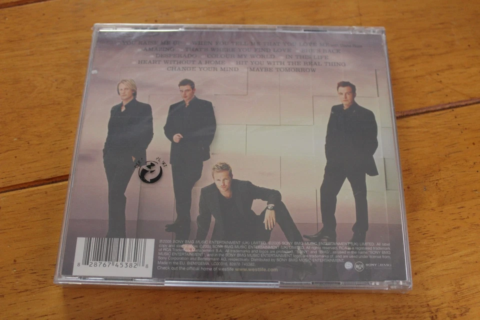 Westlife CD Face To Face 2005 Pop New You Raise Me Up Desperado Diana Ross Foto 2 de 2