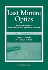 Last-Minute Optics by David G. Hunter Paperback Taylor  Francis L