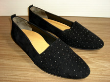 Paul Green Ballerinas Slipper, UK7, Wildleder, Gr. 41, NEU, mit Glitzersteinchen