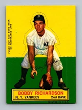 1964 Topps Stand-Ups Bobby Richardson VG-VGEX (wrinkle) Vintage Baseball Card