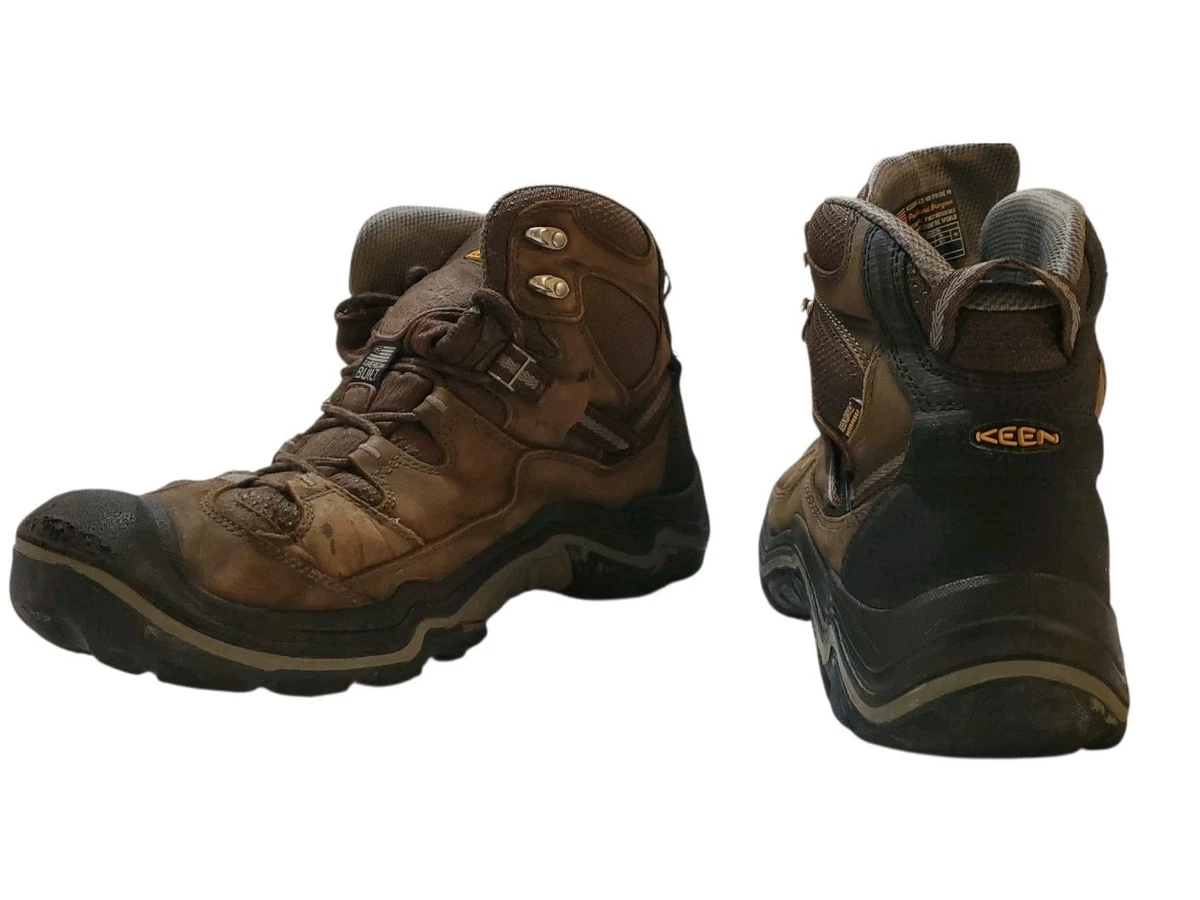 Keen Brown Leather Durand ll Mid Boots KEEN 1020218 Durand II Mid Waterproof Hiking Boots for Men  main image 3