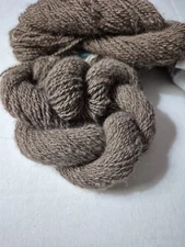 Qiviut 100% Musk Ox Handspun Yarn Luxury Exotic  100 Yards 16 Gr dk sport weight