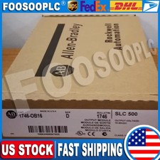 1Pc Allen Bradley  1746-OB16 SER D SLC 500 PLC Output Module 1746OB16 in box