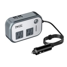200W Car Power Inverter 12V DC to 110V AC 4 USB Adapter Charger