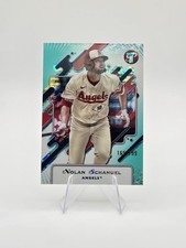 Nolan Schanuel 2025 Topps Pristine Pristine Aqua Refractors SP #/199 #167