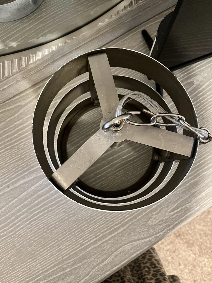 Gulliver 8-1/2 in. 1-Light Graphite Coastal Drum Mini Pendant by Progress Light - Image 4 of 4