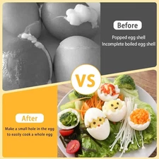 Egg Punching Tool Stainless Steel Egg Puncher Kitchen Egg Piercer Egg Hole