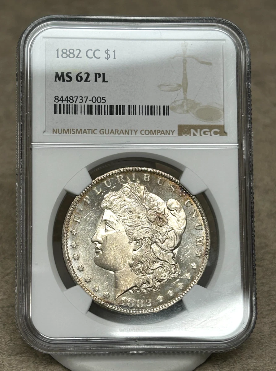 MS 62 Graded 1882 Year Morgan US Dollars (1878-1921) for sale | eBay