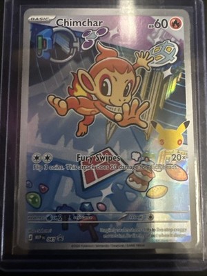 First Partner Illustration Chimchar Promo Full Art Holo 041 Pokémon TCG VHTF