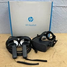 HP Reverb Virtual Reality Headset - Black (VR1000) with Controllers