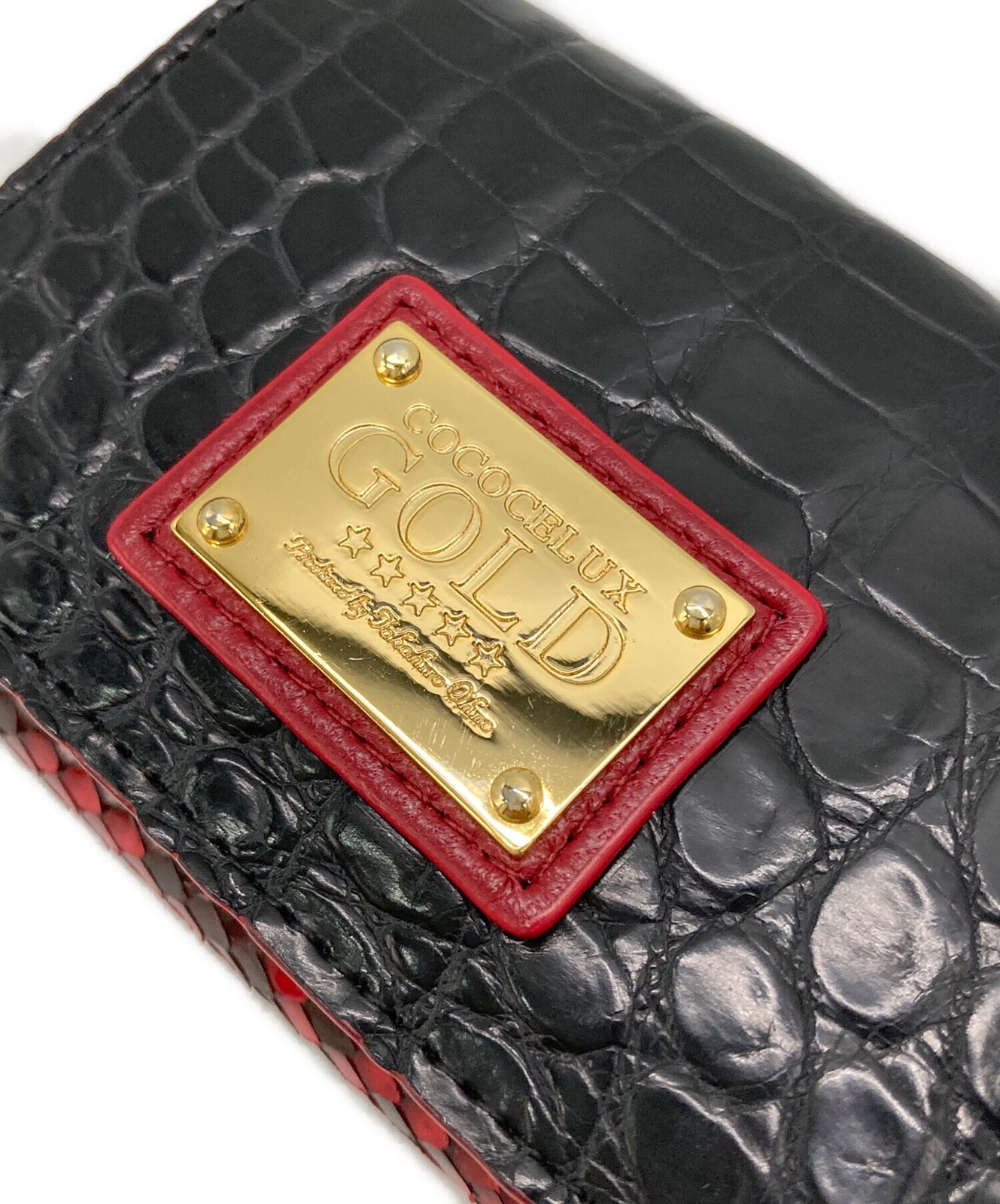 Cococelux Gold Crocodile X Python Wallet JAn02 - image 5