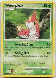 Wurmple 104/130 Diamond & Pearl Base Set Common