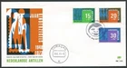 Colonies D51 Netherlands Antilles CURACAO 1973 FDC 3v
