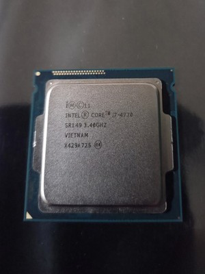Intel Core i7- 4770 SR149 3.4GHz-3.9GHz Max Turbo 8MB cache 5 GT/s LGA1150