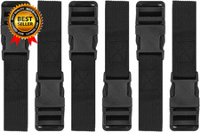 6 Pack Luggage Nylon Straps with Quick Release Buckle Utility Straps for Travel