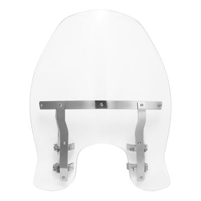 19'' Windshield & Clamps Fit For Harley Dyna Low Rider FXDL Super Glide 2006-2017