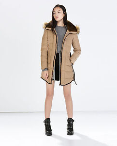 long puffer jacket women's zara