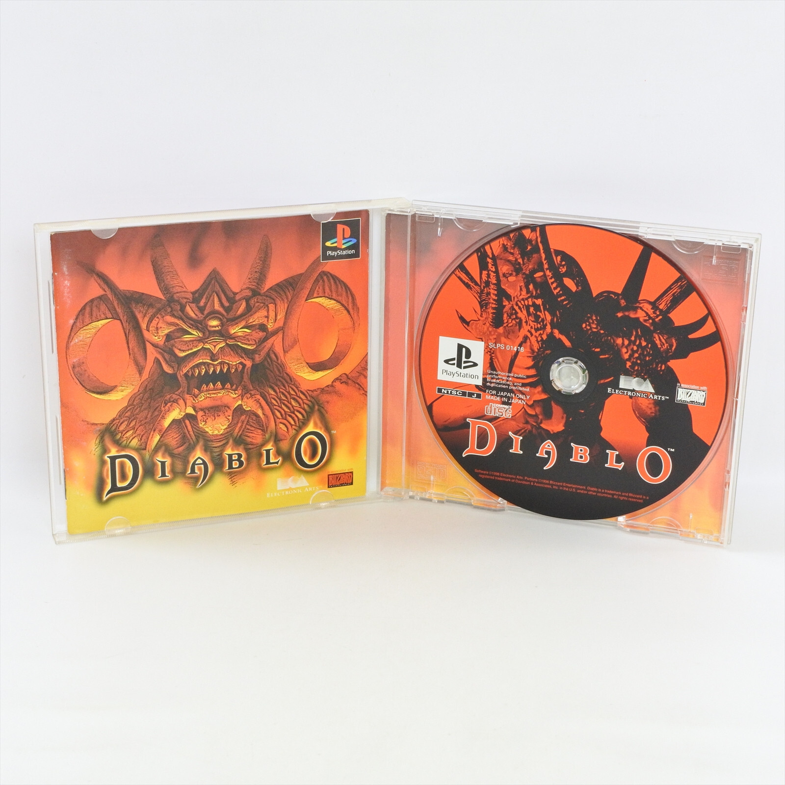 DIABLO PS1 Playstation For JP System 2229 p1