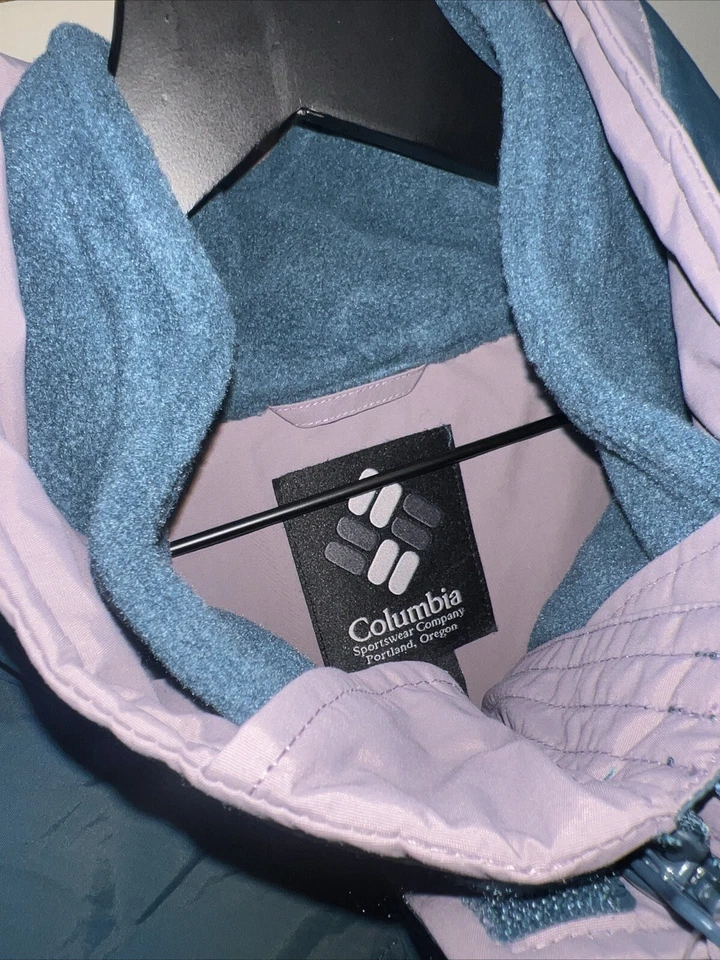 Columbia Bugaboo 1986 Interchange 3-in-1 Jacket Teal/Purple Men's Size XXL - Image 3 of 4