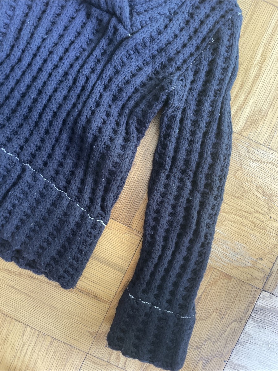 Maison Martin Margiela x H&M Navy Blue 100% Wool Sweater Maison Martin Margiela x H&M Navy Blue 100% Wool Sweater