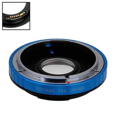 Fotodiox Pro Objektiv-Adapter mit Chip Canon FD Linse an Canon EOS Kamera