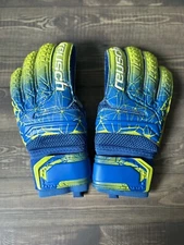 Reusch Soccer Goalie Gloves FitControl sg extra finger support Sz 8. A