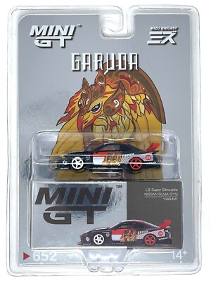 MINI GT 1:64 Nissan LB-Super Silhouette S15 SILVIA “Garuda” MIZU